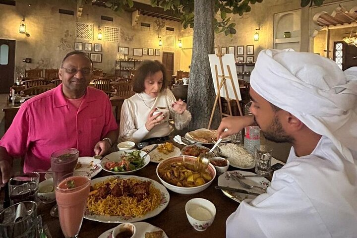 Experiencing Abu Dhabi through its flavors, stories, and traditions with our Emirati local guide. A food tour that goes beyond taste.